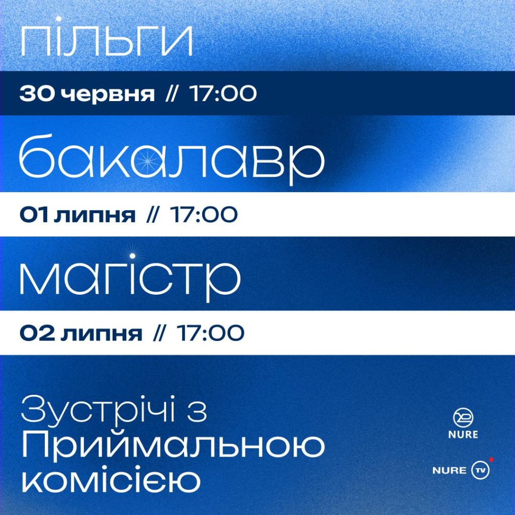 Зустріч із Приймальною комісією | Пільги | Бакалавр | Магістр