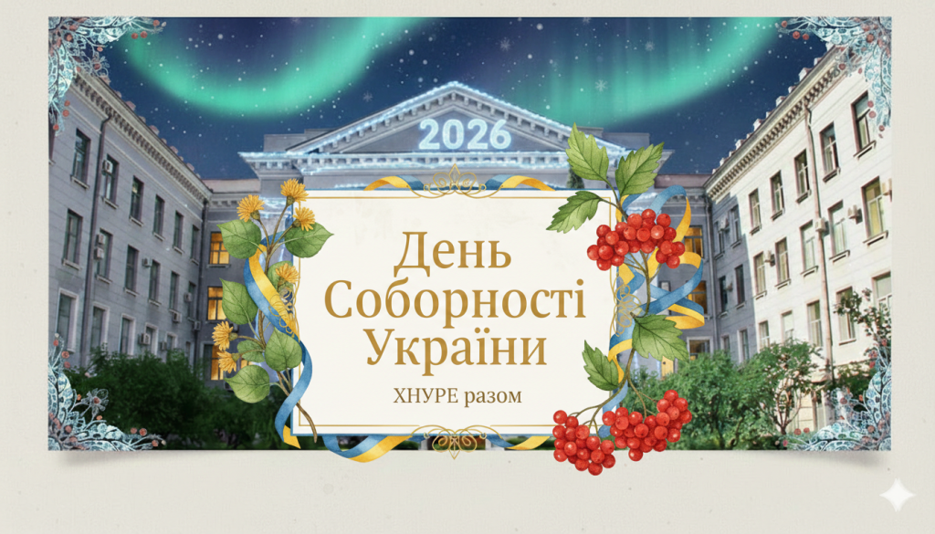 KhNURE Invites You to an Event Dedicated to the Unity Day of Ukraine