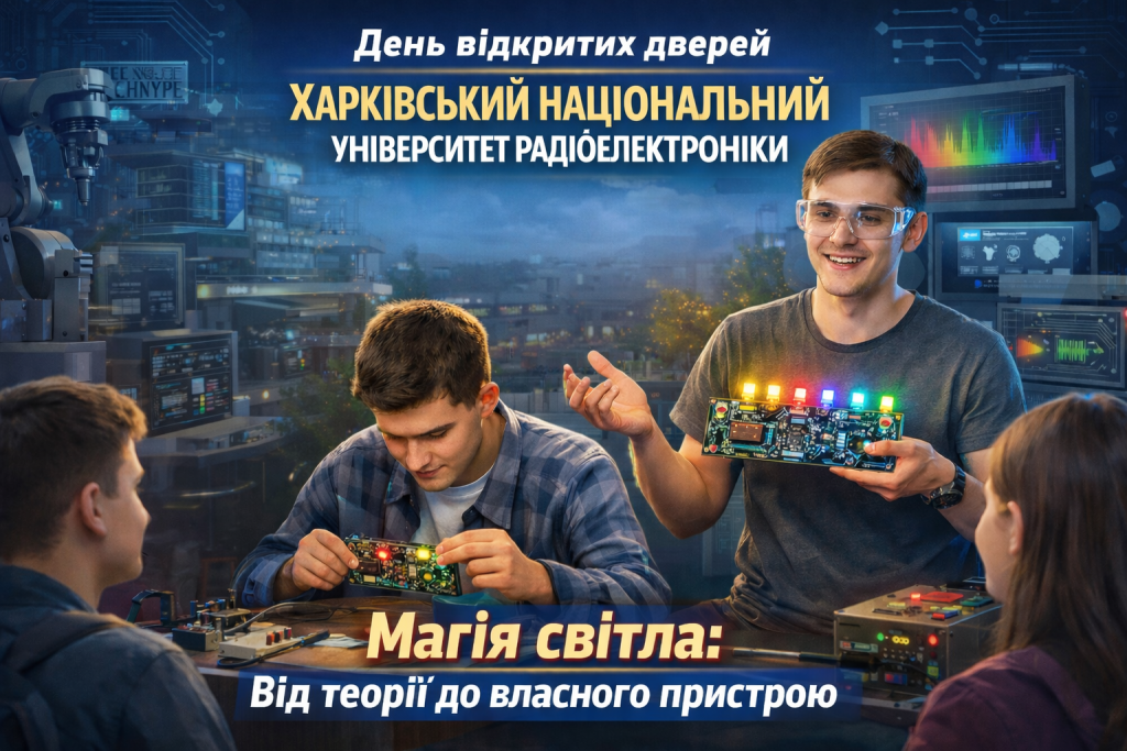 Майбутнє за інноваціями: як пройшов День відкритих дверей у ХНУРЕ