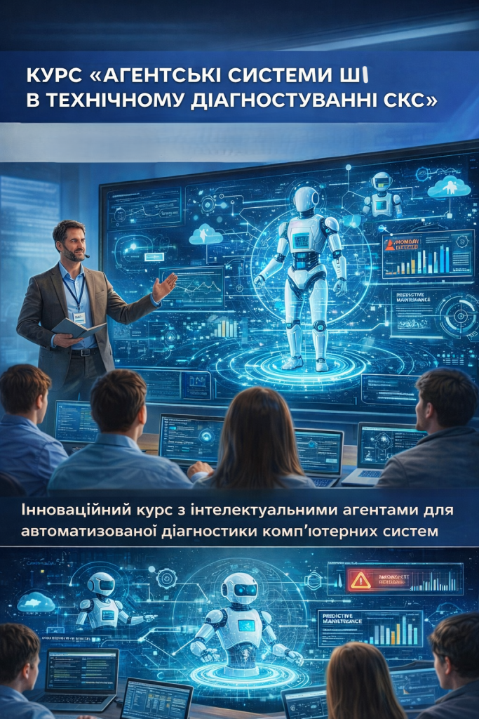 Курс «Агентські системи ШІ в технічному діагностуванні СКС»